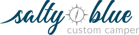 Salty Blue Camper - Logo