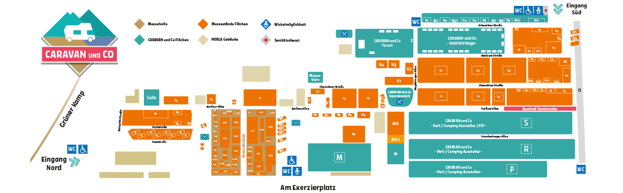 Gelände-/Standplan 2025